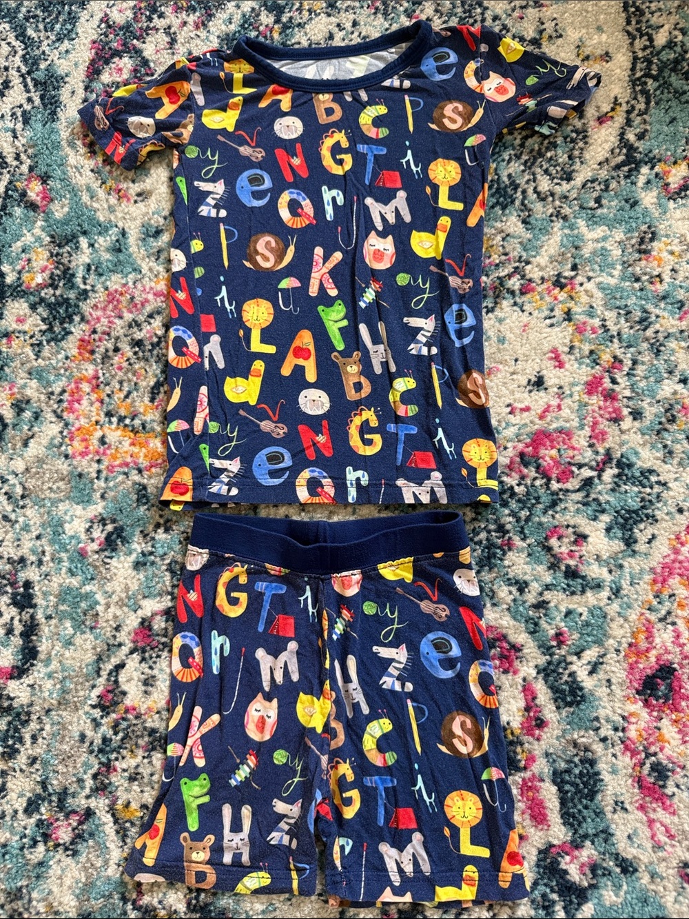 Little Sleepies Alphabet Friends pajamas